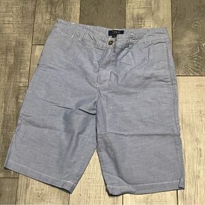 Polo Ralph Lauren Light Blue Pastel Blue Oxford Preppy Golf Short 20 XL